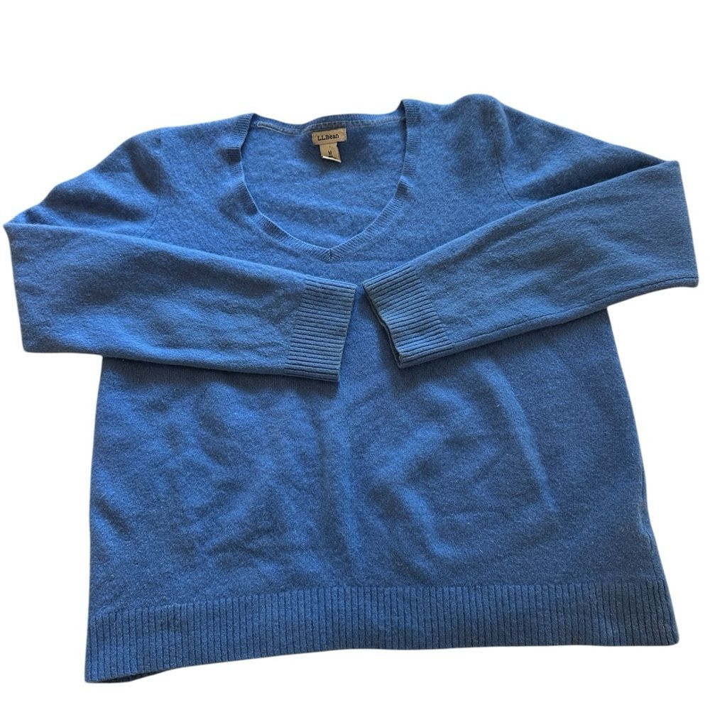 Womens L.L. Bean 100% Cashmere Sweater Size Medium